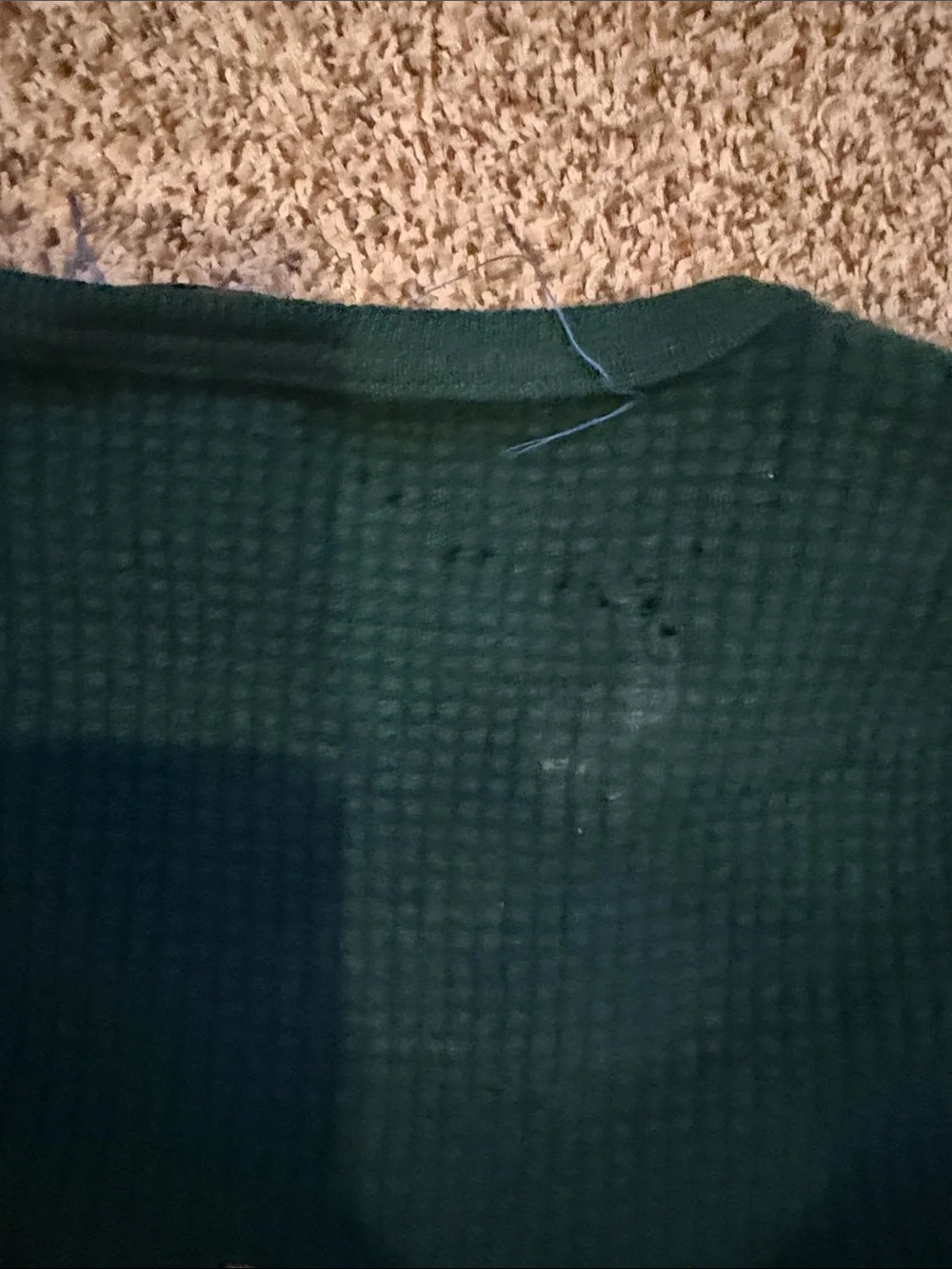 Polo by Ralph Lauren Cashmere Forest Green Crewneck Sweater